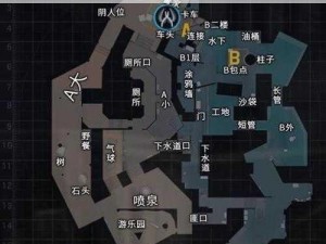 穿越战场，深入解析CSGO死亡游乐园精确穿点攻略