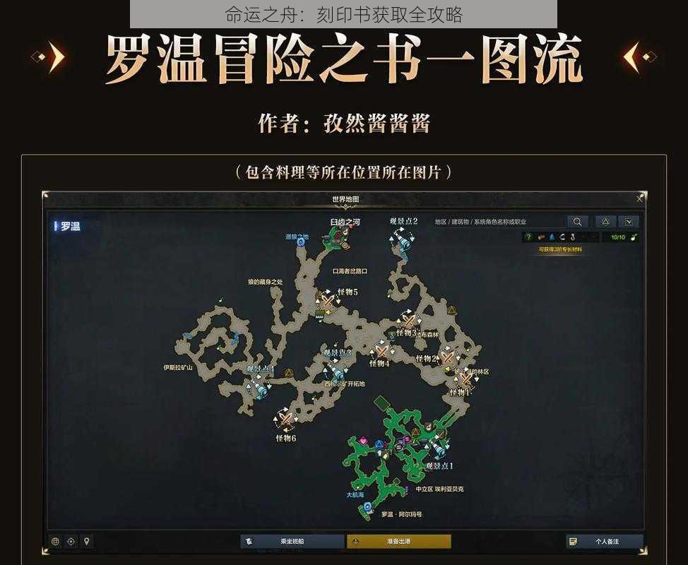 命运之舟：刻印书获取全攻略