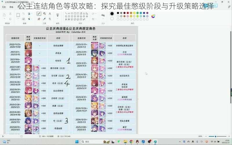 公主连结角色等级攻略：探究最佳憋级阶段与升级策略选择
