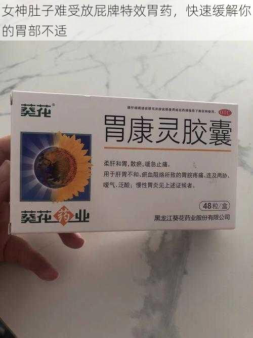 女神肚子难受放屁牌特效胃药，快速缓解你的胃部不适